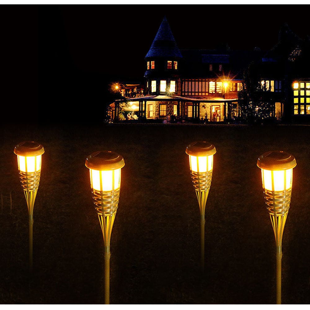 Lampe solaire LED d’extérieur pour allée/jardin