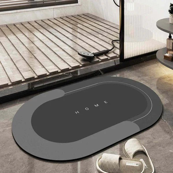 Tapis de sol super absorbant, séchage rapide et antidérapant pour cuisine et salle de bain