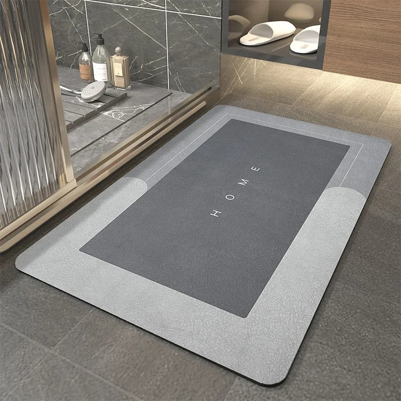 Tapis de sol super absorbant, séchage rapide et antidérapant pour cuisine et salle de bain