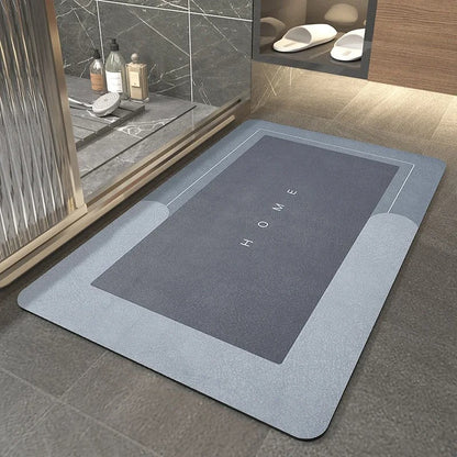 Tapis de sol super absorbant, séchage rapide et antidérapant pour cuisine et salle de bain