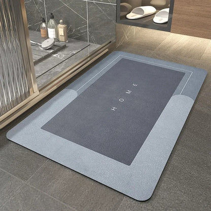 Tapis de sol super absorbant, séchage rapide et antidérapant pour cuisine et salle de bain