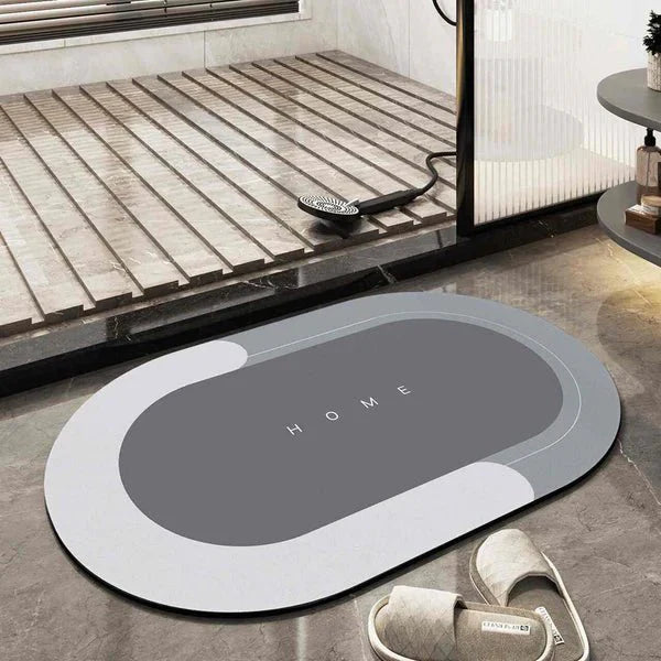 Tapis de sol super absorbant, séchage rapide et antidérapant pour cuisine et salle de bain