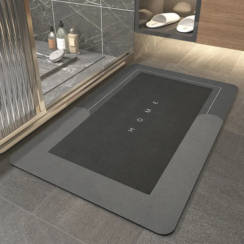 Tapis de sol super absorbant, séchage rapide et antidérapant pour cuisine et salle de bain