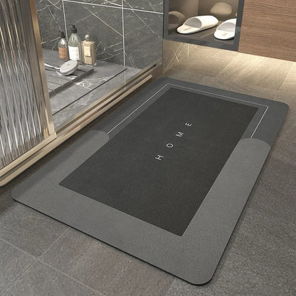 Tapis de sol super absorbant, séchage rapide et antidérapant pour cuisine et salle de bain