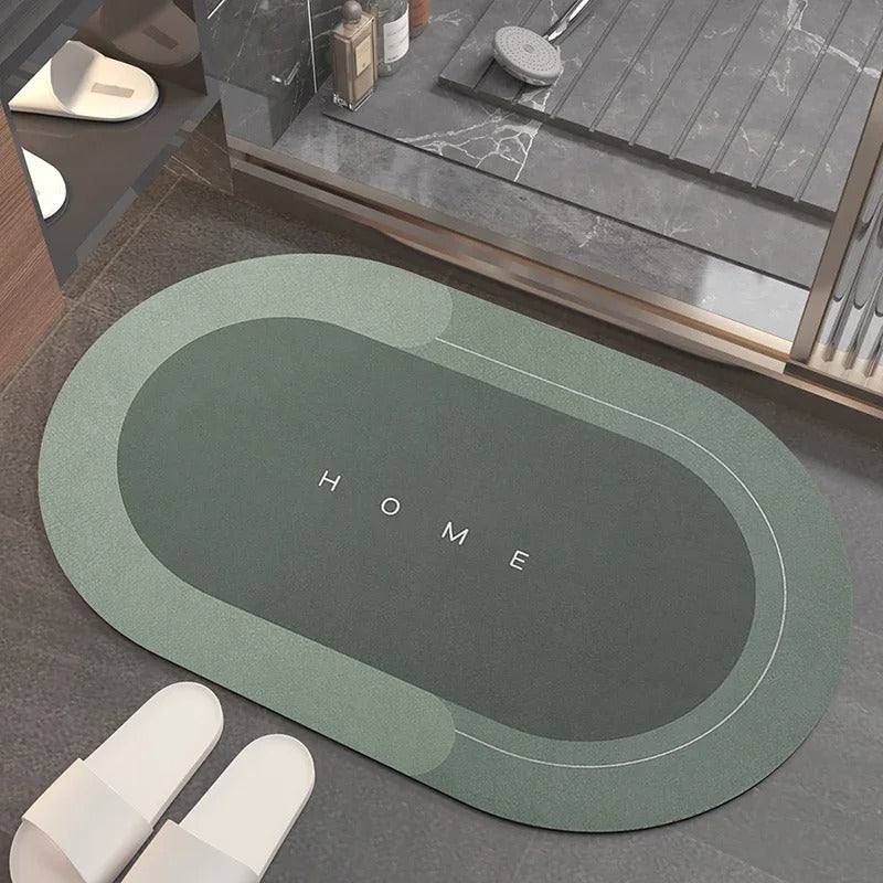 Tapis de sol super absorbant, séchage rapide et antidérapant pour cuisine et salle de bain