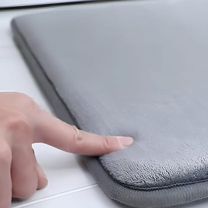 Tapis de bain en velours super absorbant antidérapant