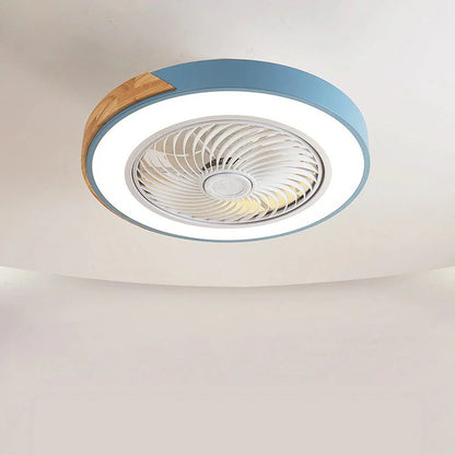 Ventilateurs de Plafond en Bois avec Lumières LED