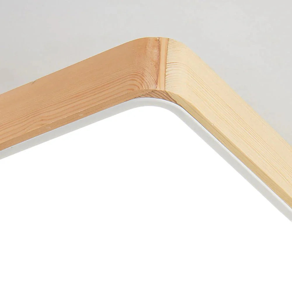 Ventilateurs de Plafond en Bois avec Lumières LED