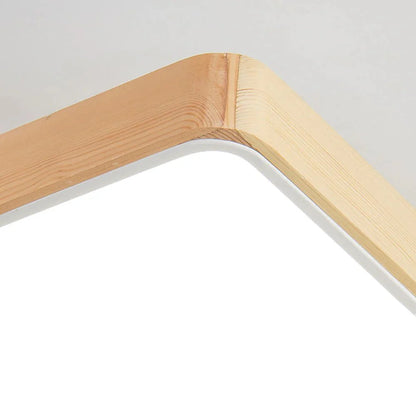 Ventilateurs de Plafond en Bois avec Lumières LED